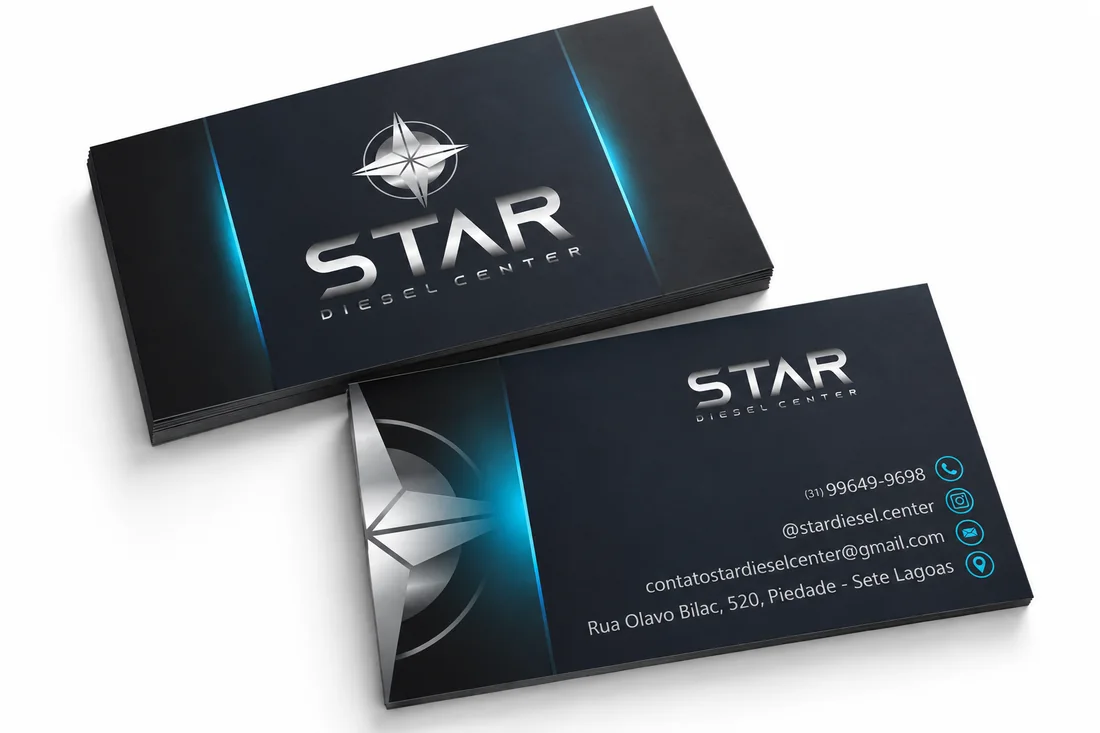 Cartão de visita — Star