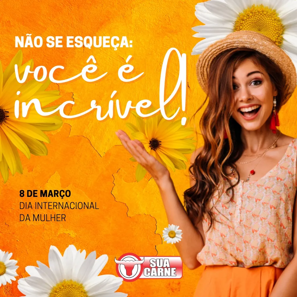 Você é incrível — Santa Inês